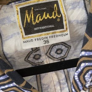 Vintage 1960s Maud Fredin Fredholm Dress. A piece of fashion history!